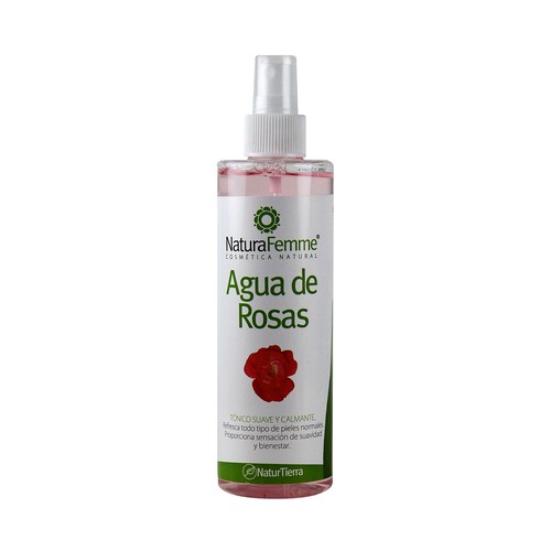 Tónico Agua de Rosas NATURAFEMME 300 ml.