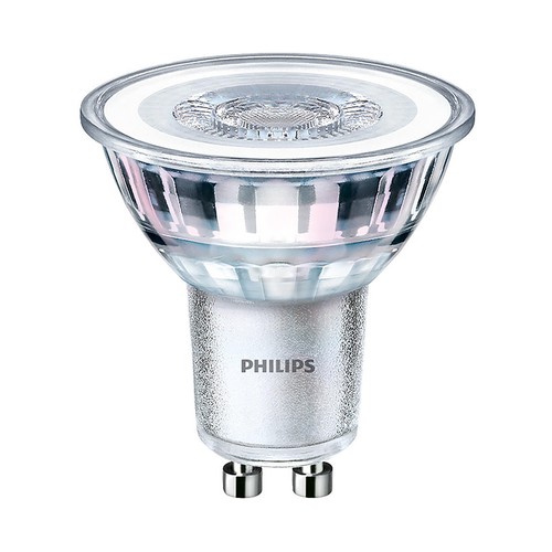 Bombilla Led GU10, 3,5W=35W, luz cálida 2700K, 255lm, PHILIPS.