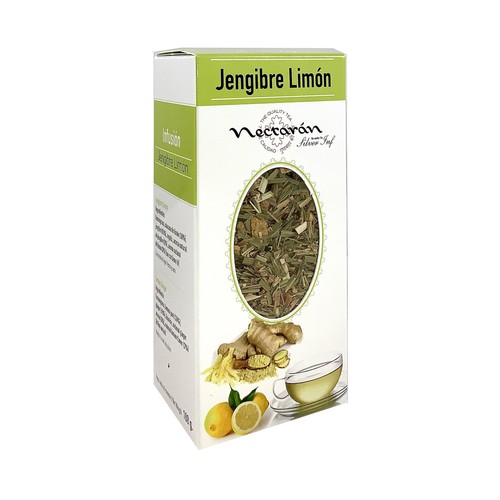 NECTARÁN Infusión jengibre y limón 100 g.