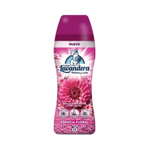 LA ANTIGUA LAVANDERA Perlas de perfume para ropa esencia floral 15 dosis,  210 g.