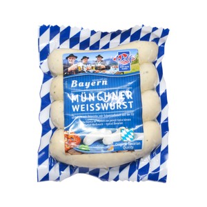 Wolf Salchichas Blancas Alemanas Tipo Weisswurst, Típica de Múnich 4 Uds. 300 G