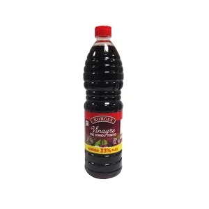 BORGES Vinagre de vino tinto botella de 1 l.