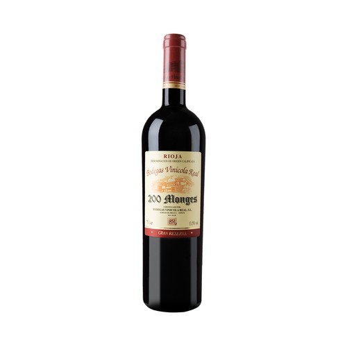 200 MONGES Vino tinto gran reserva con D.O. Ca. Rioja botella 75 cl.