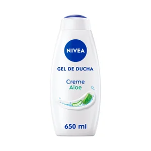 NIVEA Creme aloe Gel de ducha o baño hidratante y revitalizante con aroma a aloe vera 650 ml.
