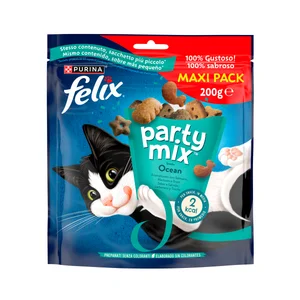 FELIX Snacks gatos Party Mix PURINA FÉLIX 200 g.