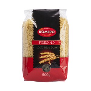 Imagen de ROMERO Pasta fideos cabellín ROMERO paquete de 500 gramos.