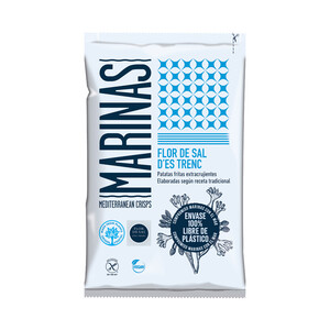 VICENTE VIDAL Patatas fritas extracrujientes con sal d´Es Trenc VICENTE VIDAL MARINA 150 g.
