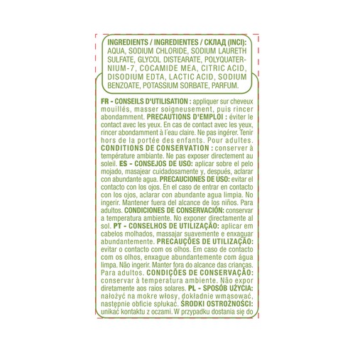 PRODUCTO ECONÓMICO ALCAMPO Champú con perfume de almendra para todo tipo de cabellos 1 l.