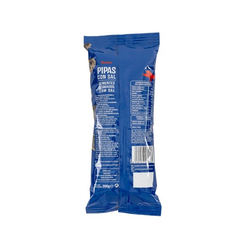 PRODUCTO ALCAMPO Pipas de girasol con sal PRODUCTO ALCAMPO 200 g.