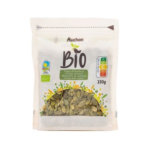 Imagen de ALCAMPO ECOLÓGICO Pipas de calabaza peladas crudas 150 g.