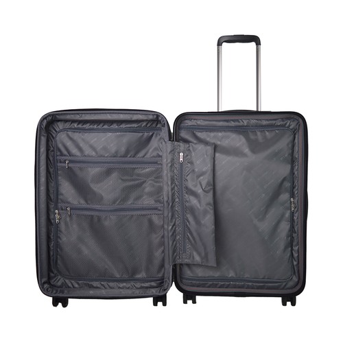 Maleta mediana tipo trolley 8 ruedas light  67cm verde. AIRPORT