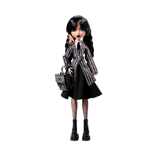 Monster High Muñeca Miércoles Addams de Monster High x Miércoles +6 Años MATTEL