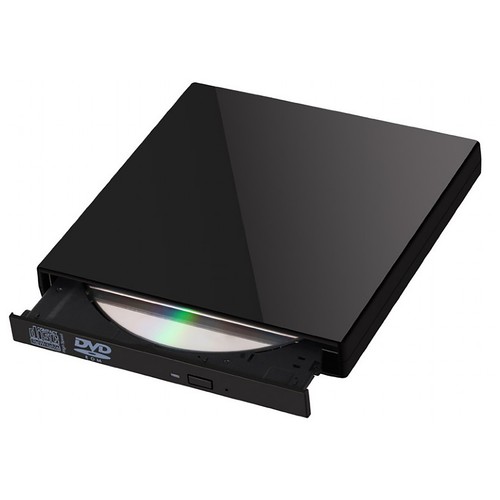 Grabadora de DVD externa GEMBIRD portátil, conexión USB 2.0.