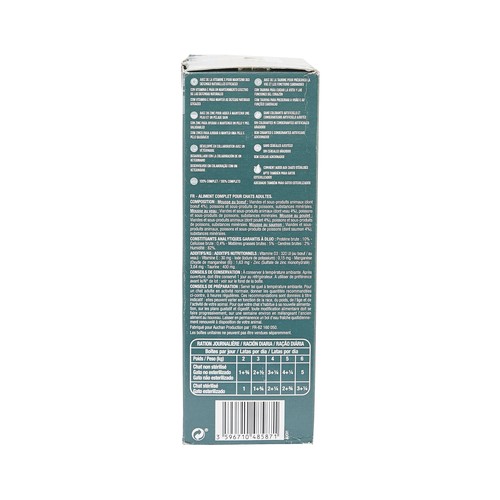 PRODUCTO ALCAMPO Comida para gatos latita de mousse  12 uds. 85 gr.