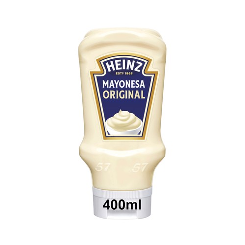 HEINZ Mayonesa elaborada con huevos de gallinas camperas 400 ml.