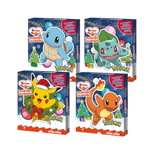 KINDER Calendario Pokémon 198 g.