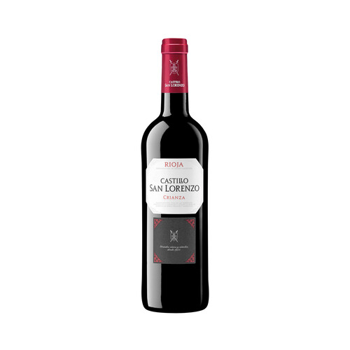 CASTILLO SAN LORENZO  Vino tinto crianza con D.O. Rioja botella de 75 cl.