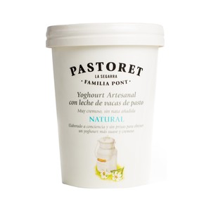 Imagen de PASTORET Yogur artesanal cremoso de sabor natural  500 g.