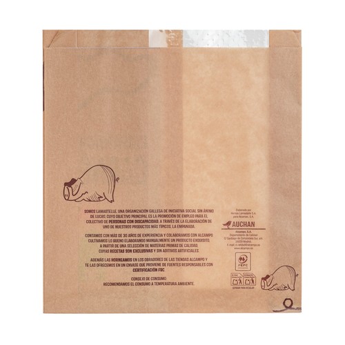 ALCAMPO CULTIVAMOS LO BUENO Empanada de carne 625 g.