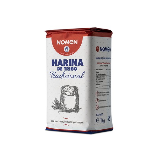 NOMEN Harina de trigo 1 kg.