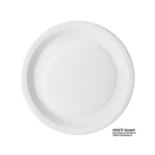 20 platos de papel extra fuerte de 23cm, ACTUEL