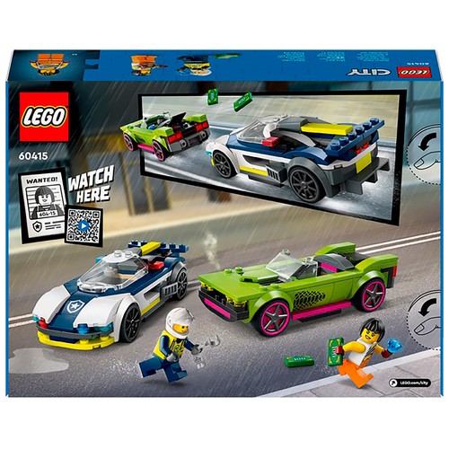 LEGO City Police coche de policía y potente deportivo 60415.