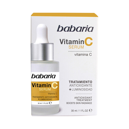 BABARIA Sérum con vitamina C y acción antioxidante BABARIA 30 ml.