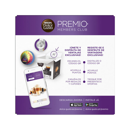 NESCAFÉ DOLCE GUSTO Café molido de tueste Expresso Barista en cápsulas, intensidad 9 NESCAFÉ DOLCE GUSTO 16 uds.112 g.
