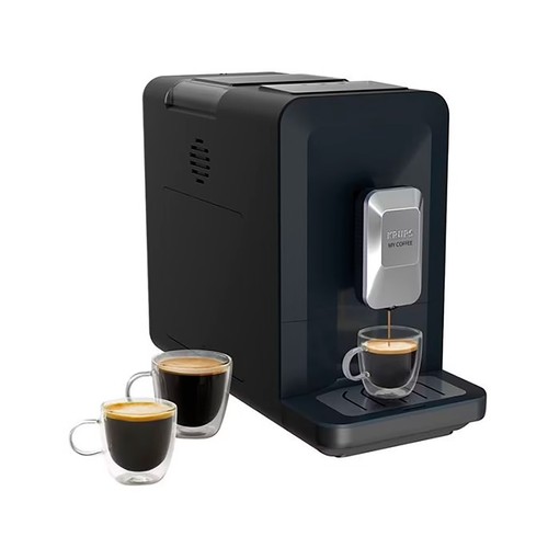 Cafetera superautomática KRUPS My Coffee basic, café en grano, 15 bares, 2 niveles de molienda, 1400W, panel digital