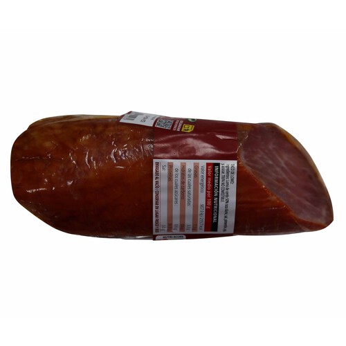 ALCAMPO PRODUCCIÓN CONTROLADA Taco de lomo embuchado (50% raza Duroc) y con un mínimo de 3 meses de curación ALCAMPO PRODUCCIÓN CONTROLADA 400 g.