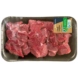 Imagen de ALCAMPO CULTIVAMOS LO BUENO Bandeja de carne para guisar de añojo Angus de origen nacional, cortada en tacos