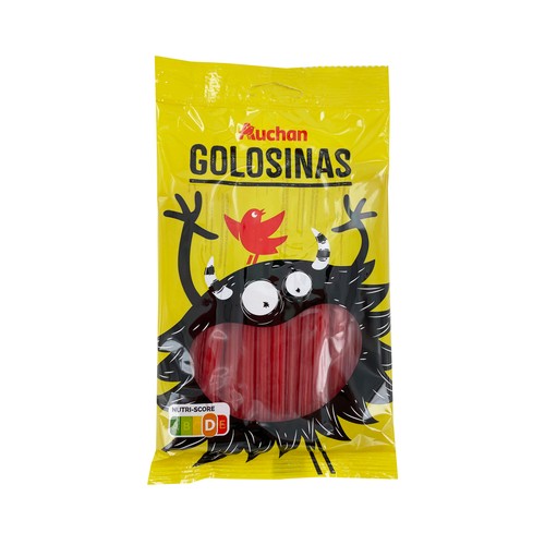 PRODUCTO ALCAMPO Regaliz sabor fresa 125 g.