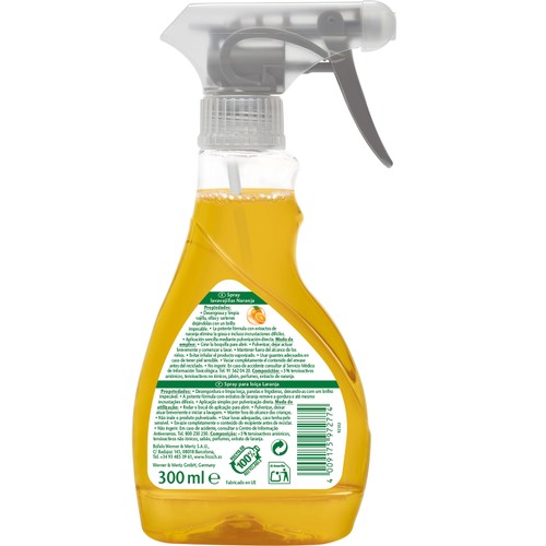 FROSCH Lavavajillas spray con aroma a naranja - 300ml.