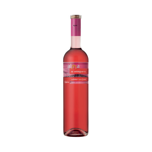 ALMA  Vino rosado semidulce con D.O. Vinos de Madrid ALMA botella de 75 cl.
