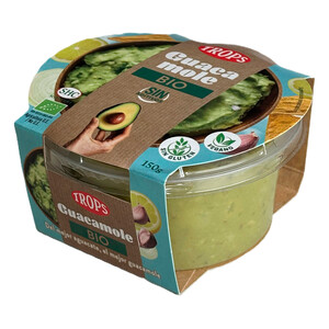 Imagen de TROPS Guacamole ecológico sin aditivios 150 g.