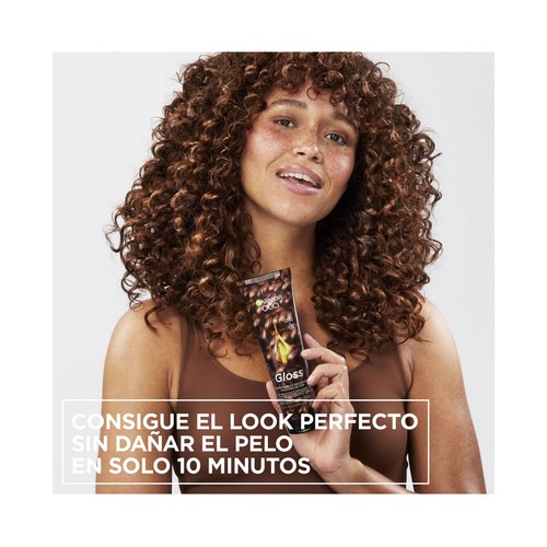 GARNIER Olia tono Cowboy copper Mascarilla de color efecto brillo espejo 150 ml.