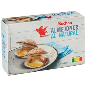 PRODUCTO ALCAMPO Almejones (tamaño medio) al natural 63 gr.