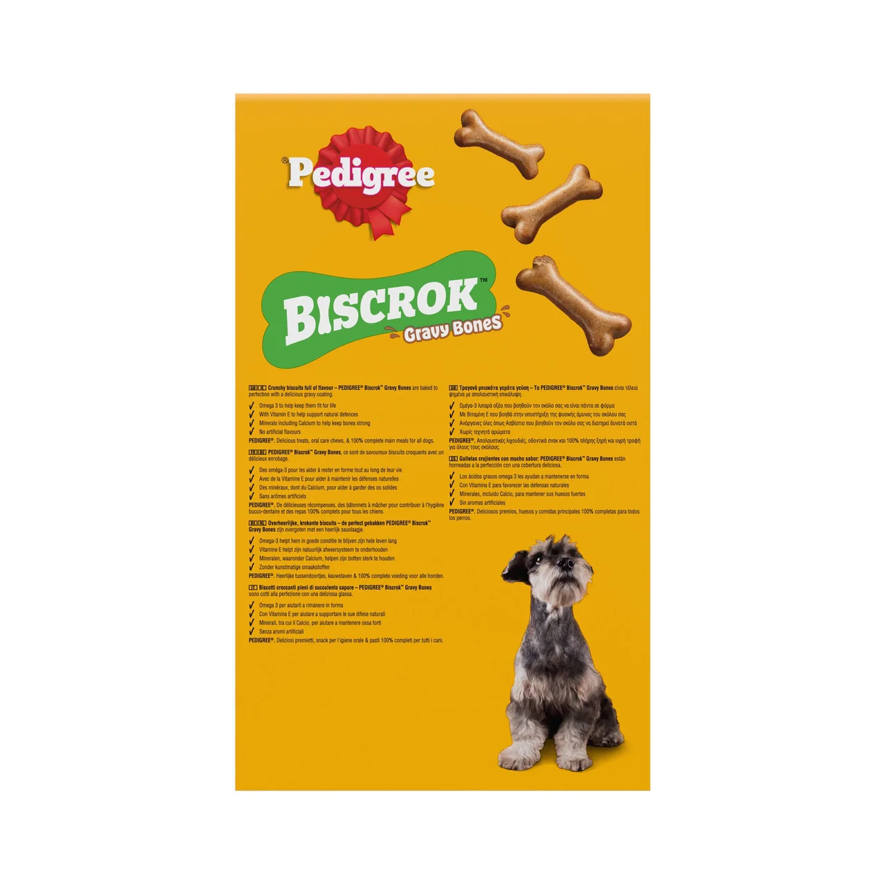 Snack de perro biscrok gravy bones 400g