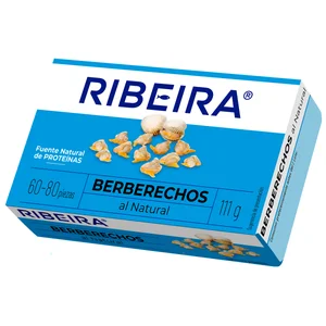 RIBEIRA Berberechos al natural 63 g.
