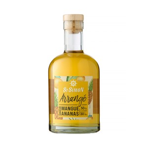 ST SIMON Arrangé Ron infusionado con mango y piña botella 50 cl