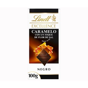 LINDT Chocolate negro 70 % cacao con sal 100 g.