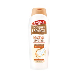 INSTITUTO ESPAÑOL Gel para baño o ducha con leche y avena INSTITUTO ESPAÑOL 1250 ml.