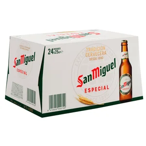 SAN MIGUEL ESPECIAL Cerveza pack 24 uds. x 25 cl.