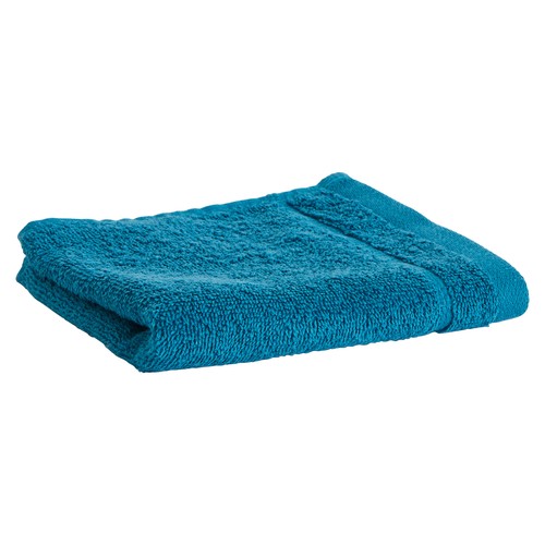 Toalla de tocador color azul, 400g/m², ACTUEL.