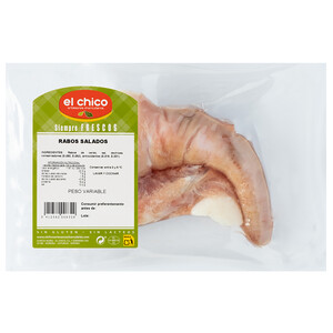 Imagen de EL CHICO Rabos de cerdo salados, especial guisos y cocidos, envasados al vacio