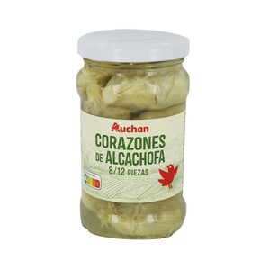 Imagen de PRODUCTO ALCAMPO Corazones de alcachofas 8/12 piezas frasco de 165 g.
