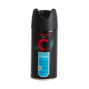 Imagen de COSMIA Desodorante en spray para hombre con protección anti-transpirante hasta 24 horas COSMIA Fresh 150 ml.
