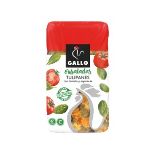 GALLO Pasta Tulipán vegetales 450 g.
