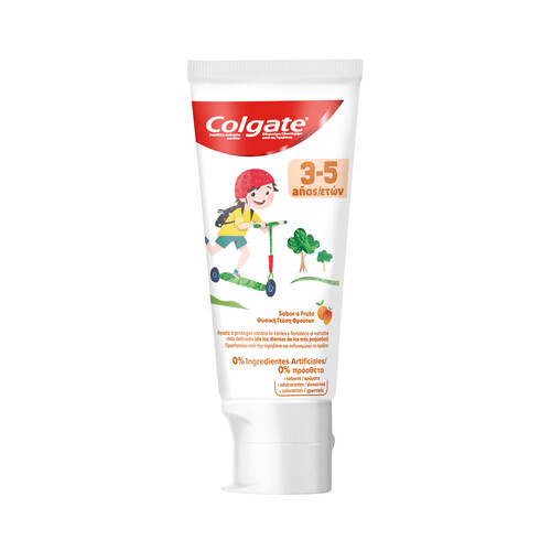 COLGATE Pasta de dientes infantil sabor fruta para niños de 3 a 5 años COLGATE 50 ml.