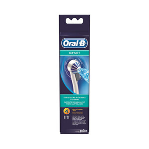 Recambio irrigador ORAL-B Oxyjet ED17-4, microburbujas, 4 unidades.